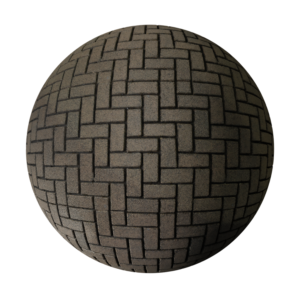 Bricks Sidewalk Tiles | FREE tiles materials | BlenderKit