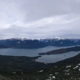 Mountain Landscape Overcast Day