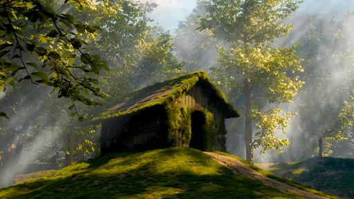 Sunlit Woodland Cabin