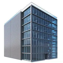 Modern Steel Building