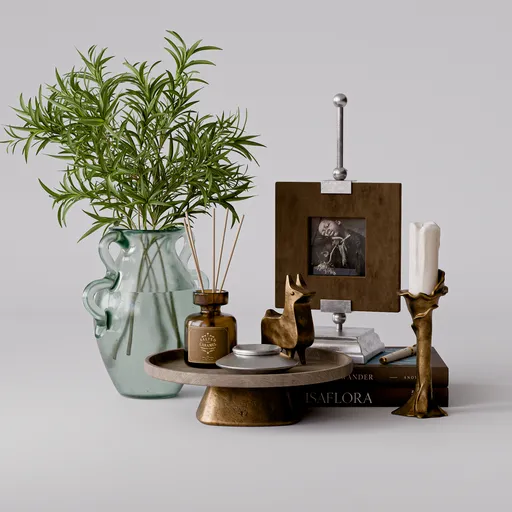 Decorative Set Vintage Botanical