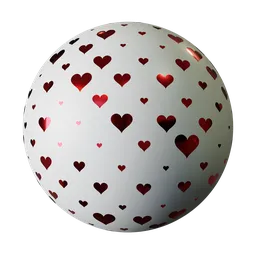 Heart Wrapping Paper - Random