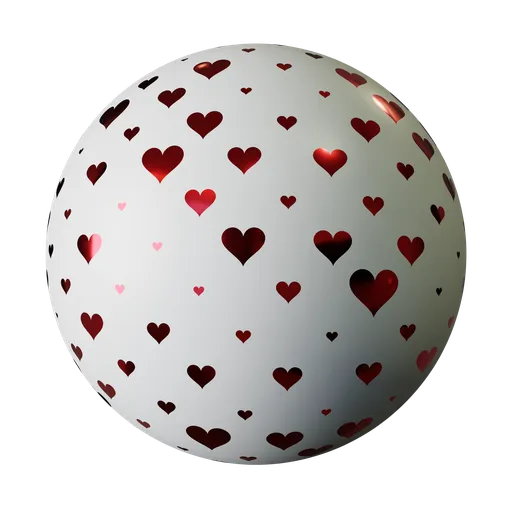 Heart Wrapping Paper - Random