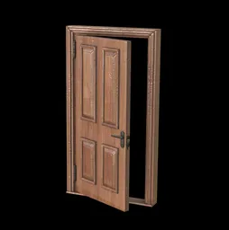 Wood door