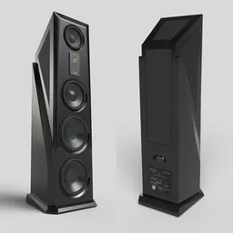 Hi-End Speaker Legacy Aries Black