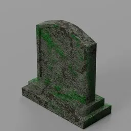 Gravestone Mossy