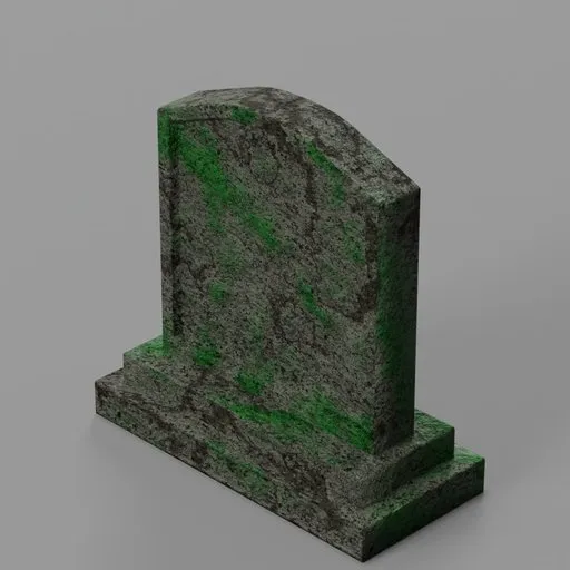 Gravestone Mossy