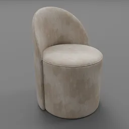 Reynaux Slope Leather Dining Chair