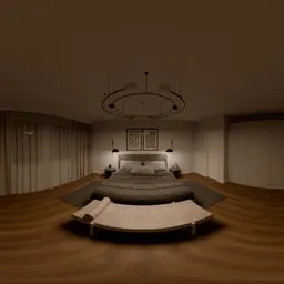 Master Bedroom Night