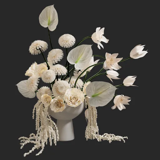 White Elegance Floral Arrangement
