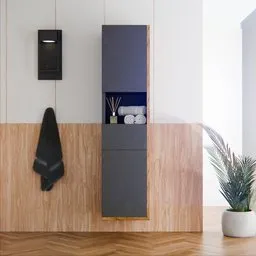 Modern Shelf Cabinet - FREE Model