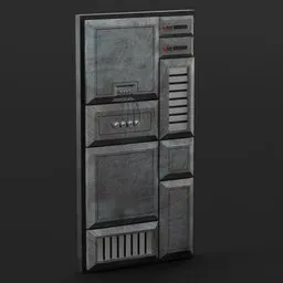 Metal Panel Space Wall