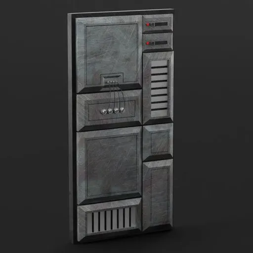Metal Panel Space Wall