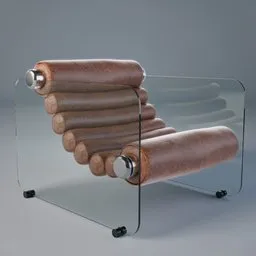 Hyaline Armchair Brown