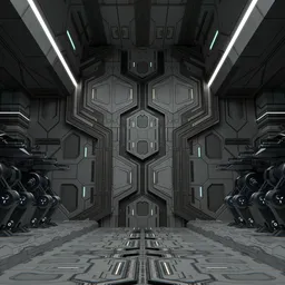 Sci fi Titan Core Gate