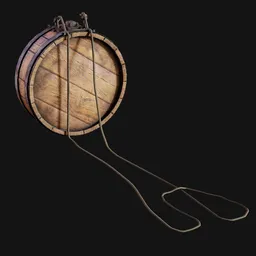 Classic Wooden Coopered Canteen