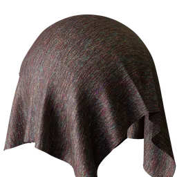 Plain Red Chenille