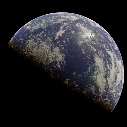 Fully Procedural Planet