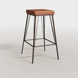 Gipsy bar stool