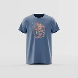 Burn The Road Motorcycle Tee