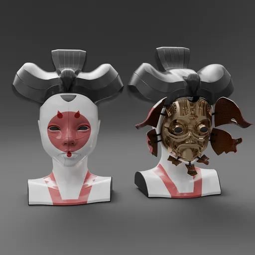 Ghost in the Shell Geisha