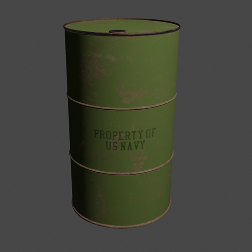 Navy Cargo Drum