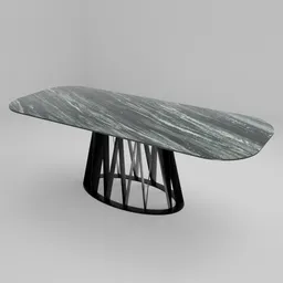 Dining table Black Cosmic - 1