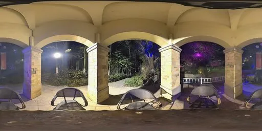 Gazebo at night 16k