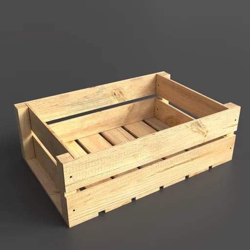 Wooden crate