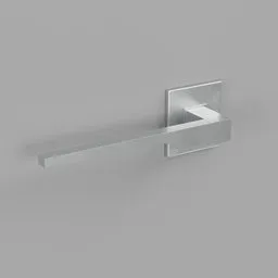 Modern Angular Metal Door Handle