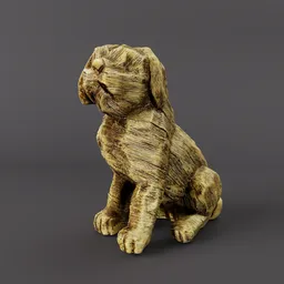 Wooden dog