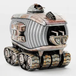 Space Tank Combat Vehicle