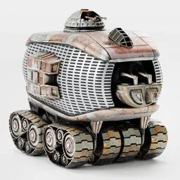Space Tank Combat Vehicle
