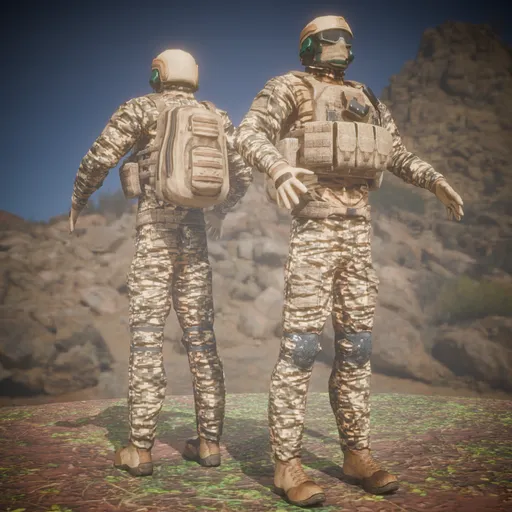 Military Character (GameReady)
