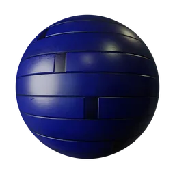 AR3DMat Blue Wood Wall Staggered