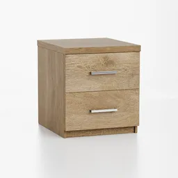 Wooden Drawer Bedside