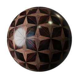 Wooden decorative floor