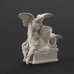 statue of Classic Angel