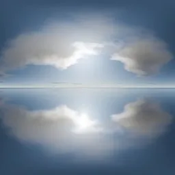 Calm Sky Mirror Reflections