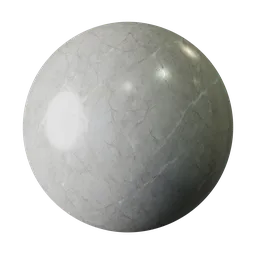 4K PBR realistic marble texture for Blender 3D artists and designers.