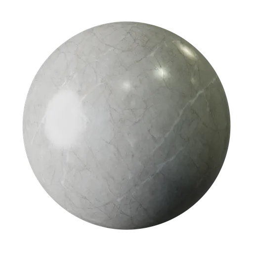 4K PBR realistic marble texture for Blender 3D artists and designers.