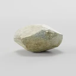 Low-poly Boulder Rock