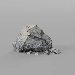 Basalt Rock Volcanic PBR Scan A