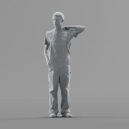 Lowpoly Guy Standing