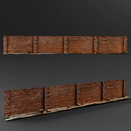 Brazilian brick wall