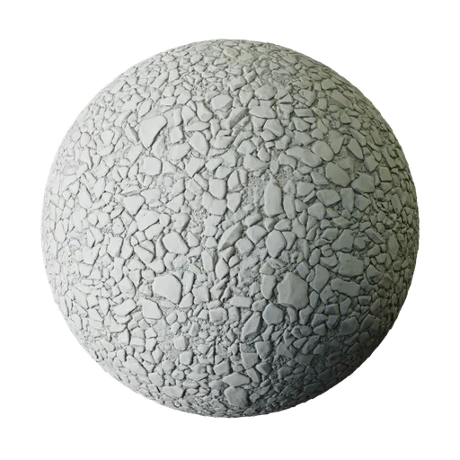 Crushed White Limestone