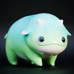 Hippo Creature (Rigged)