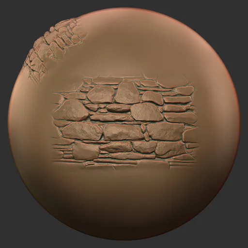 Weathered Layered Masonry