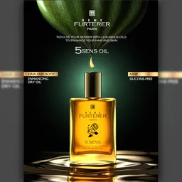 Luxury perfume mockup