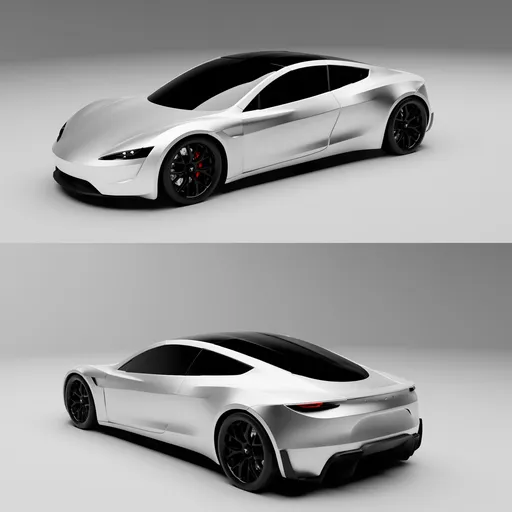 (Rigged)Tesla Roadstar